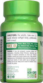 Nature's Truth Vitamin K2 MK-7 | 100 mcg | 180 Softgels | Non-GMO & Gluten Free Supplement