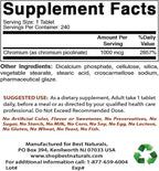 Best Naturals Berberine Plus 1000mg & Chromium Picolinate 1000mcg
