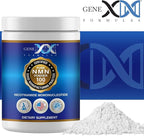 Genex Formulas Pure NMN Powder 100 Grams, Instant Dissolve, Shelf Stable, Non-Synthetic, PVP Free, Ultra-Low Density, 99.9% Pure NMN, Made in a US-Based, GMP, NSF & FSSC 22000 Certified Facility