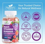 Multivitamin Gummies for Adults - Complete Adult Multivitamins Gummy with Essential Vitamins A, C, D, E, & High Potency B12 for Women & Men, Daily Immune Support Multivitamins Supplement - 120 Gummies