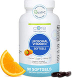 Core Med Science Liposomal Vitamin C 1000mg, 90 Softgels - Non-GMO Natural Liposomal Vitamin C Supplement that Promotes Healthy Skin - Immune System Booster for Adults, Supports Collagen Formation