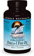 Source Naturals ArcticPure Enteric-Coated Ultra-Potency 850 mg Omega-3 Fish Oil - 30 Softgels