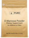 Pure Original Ingredients D-Mannose (4oz) Non-GMO, Dietary Supplement, Lab-Verified