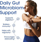 Nutrition Essentials Probiotics for Women and Men - with Lactase Enzyme and Prebiotic Fiber for Digestive Health - 80 Percent + More Potent Supplement for Gut Health Support - Vegan Formula