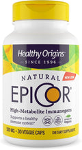 Healthy Origins EpiCor 500 mg, 30 Veggie Capsules - Featuring Clinically Studied Dried Yeast Fermentate - Supports Immune Function, Seasonal Wellness & Healthy Respiratory Health - 1 Month Supply