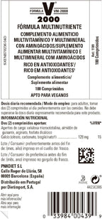 Solgar Formula VM-2000 (Multinutrient System), 180 Tablets - Premium Quality Multiple - Contains Zinc - Supports A Healthy Immune System - Vegan, Dairy Free, Kosher - 90 Servings