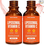 Liposomal Vitamin C Liquid – High Absorption Immune Support & Antioxidant Boost | Advanced Liposomal Delivery, Non-GMO, Vegan-Friendly Vitamin C Supplement, 4 Fl Oz