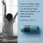 Tally Health Restore – Nighttime Sleep Formula with Magnesium Bisglycinate, L-Theanine & Apigenin | Melatonin-Free, Vegan, Non-GMO | Promotes Relaxation & Restful Sleep | 90 Capsules