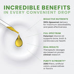 Pure Therapro Rx Ultimate K2 Supplement | Liquid Liposomal Vitamin K2 Drops | 180 Serving | 600mcg Vegan K2 as MK4 & MenaQ7 MK7 | Supports Bone Health, Heart Health, Skin & Hair | 20 mL
