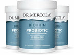 Dr. Mercola Biothin Probiotic - Digestive Health Supplement - Supports Healthy Metabolism - GMO-Free, Gluten-Free & Soy-Free - 90 Delayed-Release Capsules (90 Servings)
