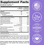 LIVS Iron Plus Gummies – 20mg Gentle Iron Supplement for Women & Men – Anemia Support – Vitamin C for Absorption – Biotin, Folate & B12 for Energy – Gluten Free, Vegan, Halal & Kosher – 90 Count