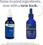 Trace Minerals Ionic Zinc - Ionic Zinc Supplement for Immune Support - Digestion, Growth & Skin Health Support - Chloride & ConcenTrace - Highly-Absorbable Drops - 2 fl oz (48 Servings)
