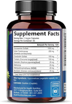 Glucosamine Chondroitin MSM Complex - 3X Strength Joint Support Supplement with Glucosamine Sulfate, Turmeric, Boswellia - For Cartilage, Mobility & Flexibility - Bottled in USA - 180 Capsules