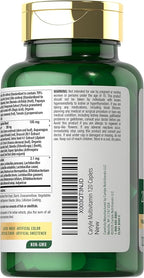 Carlyle Fruits and Veggies Supplement | 120 Count | Superfood Multivitamin with Probiotics | Made with 20 Fruits and Vegetables | Non-GMO & Gluten Free
