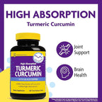 InnovixLabs Turmeric Curcumin with Black Pepper Extract - High Absorption Turmeric and Curcumin Supplements with BioPerine, C3 Reduct & Curcumin C3 Complex - 100 Time Release Tablets