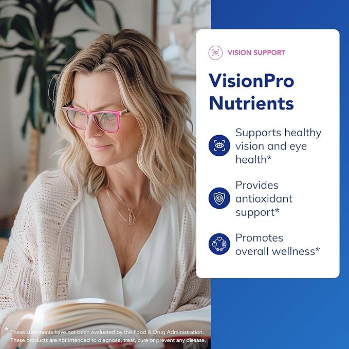 Pure Encapsulations VisionPro Nutrients | Hypoallergenic Multivitamin/Mineral Complex for Maintaining Healthy Vision | 90 Capsules