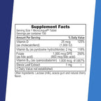 Superior Source No Shot Vitamin B-12 Cyanocobalamin 1000 mcg, B-6, Folic Acid & Vitamin D-3 1000 IU - Supports Energy, Brain, Heart, & Bone Health - 100 Sublingual Dissolving Tablets