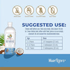 MaryRuth's Liquid Nighttime Multimineral (Coconut, 32oz) & Women's Multivitamin + Hair Growth Liposomal (Peach) | Clean Label Project Verified® | Vegan | Beauty, Bedtime Routine, & Overall Health