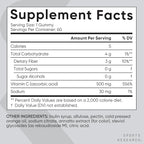 Sports Research­® Vitamin C Gummies | 500 mg Vitamin C | Sugar Free, Gelatin Free, Vegan Certified & Non-GMO Tested | Immune & Antioxidant Support 60 Gummies