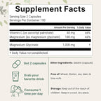 Pure Magnesium Glycinate 1,000mg, 300 Capsules | 100% Chelated for Max Absorption | Enhanced with Vitamin C | Only Uses Active Ingredients
