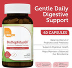 Zahler BioDophilus60, 60 Billion CFU Probiotic + Prebiotic - 11 Strains Daily Probiotic Supplement - Kosher Probiotics for Women for Digestive Health, Probiotics for Men for Gut Health (60 Capsules)