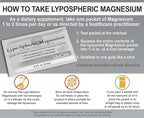 LivOn Laboratories Lypo-Spheric Magnesium L-Threonate - 30 Packets - 77mg Per Packet - Liposome Encapsulated for Maximum Bioavailability - Professionally Formulated - 100% Non-GMO