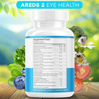 JB Wellness AREDS 2 Eye Vitamin & Mineral Supplement, Contains Lutein, Vitamin C, Zeaxanthin, Zinc & Vitamin Enhance Vision Supplement - 180 Count