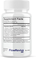 (2 Pack) Flow Revive Capsules, FlowRevive Pills Advanced Premium Prostate Supplement Health Support Formula Vitamins for Men Urinary Function, Comfort, Flow & Balance All Natural Ingredients (120 ct)