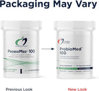 Designs for Health ProbioMed 100 - Probiotics for Digestive Health - 10 Strains with Lactobacillus Acidophilus Probiotic + Lactobacillus Rhamnosus - Gut Health + Immune Support Supplement (30 Caps)