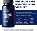 BONE SCIENCE Uthever NMN & Pterostilbene 6-in-1 Complex with Resveratrol, Glutathione & BioPerine - High Purity Stabilized NAD+ Precursor for Healthy Aging & Cellular Energy - 72 Vegetarian Capsules