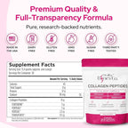 FORTIBONE® Premium Bone Health Collagen Peptides w/FORTIGEL®, VERISOL®, TENDOFORTE® | Clinically-Supported for Bones Joints Skin Hair Nails | Hydrolyzed Collagen Anti-Aging Formula | 60 Servings