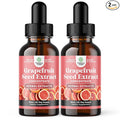 GSE Grapefruit Seed Extract Liquid - One Drop Daily - Super Concentrated Grape Seed Extract Liquid Drops Rich in Bioflavonoids & Polyphenols for Gut Health & Immune Support - 2 Fl Oz (2 Pack)