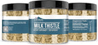 Earthborn Elements Milk Thistle 200 Capsules, Pure & Undiluted, No Additives (Pack of 2)