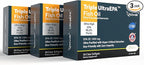 Naturalis Triple Strength UltraEPA™ EPA 1000mg | Pharmaceutical Grade High Purity 99% Omega-3 with 96.5% EPA Burpless Fish Oil | IFOS Certified, Sustainably Sourced, Non-GMO | Pack of 3