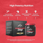 AMU NUTRITION Shilajit Pure Himalayan Organic - Harvested from Mongolia - Shilajit for Men - Natural Source of Fulvic Acid Trace Minerals- 80GR