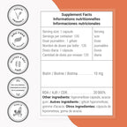 Supersmart - Biotin 10,000mcg / 10g per Day (High Potency) - Vitamin B7 Biotin Supplement - Healthy Hair, Skin & Nails | Non-GMO & Gluten Free - 120 Vegetarian Capsules