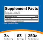 Nutricost Pure L-Citrulline (Base) Powder 250 Grams (Pack of 2)