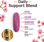 Multivitamin for Women - Essential Daily Womens Multivitamins with Calcium, Folic Acid, Vitamin A, C, D, E, B Vitamins, Zinc and Iron - Energy, Focus & Immune Support, Bottled In USA - 120 Softgels