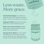 True Grace One Daily Women’s Multivitamin 40+ Fermented Minerals, Organic Adaptogens & Mushrooms Energy, Immune, Bone Support - Non-GMO - Iron, Gluten & Soy Free - 30 Vegan Tablets