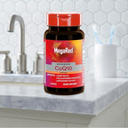 MegaRed Advanced CoQ10 Supplements- 200mg Per Serving, Powerful Antioxidant that Supports Cellular Energy Production and Protects Against Free Radicals*- 30 Coenzyme Q10 Capsules, 30 Servings