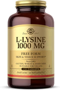Solgar L-Lysine 1000 mg, 250 Tablets - Enhanced Absorption and Assimilation - Promotes Integrity of Skin and Lips - Collagen Support - Amino Acids - Non-GMO, Vegan, Gluten Free - 250 Servings