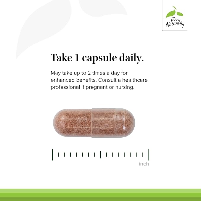 Terry Naturally Clinical OPC - Cardiovascular Health & Focus Support Supplement - Dietary Supplement with Grape Seed Extract & Sunflower Lecithin - Immune Support Supplement - 300 mg, 60 Softgels