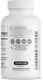 Bronson Vitamin B12 1000 mcg Sustained Release Premium Non GMO Tablets Supports Nervous System, Healthy Brain Function and Energy Production, 250 Count