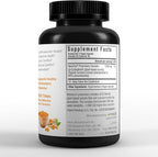 Turmeric Curcumin - 100x More Active Than Turmeric, 170% More Active Than Curcumin + Black Pepper Extract. Joint Support, Relief, and Energy You’ll Feel. Organic Curcumin/Plant-Based Carrier.