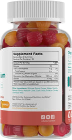 Zahler Chapter One Magnesium Gummies - Supports Calm for Kids - Chewable Magnesium Supplement Gummies to Support Muscle Function - Kosher, Dairy-Free & Gluten-Free - Raspberry & Mango, 60 Count