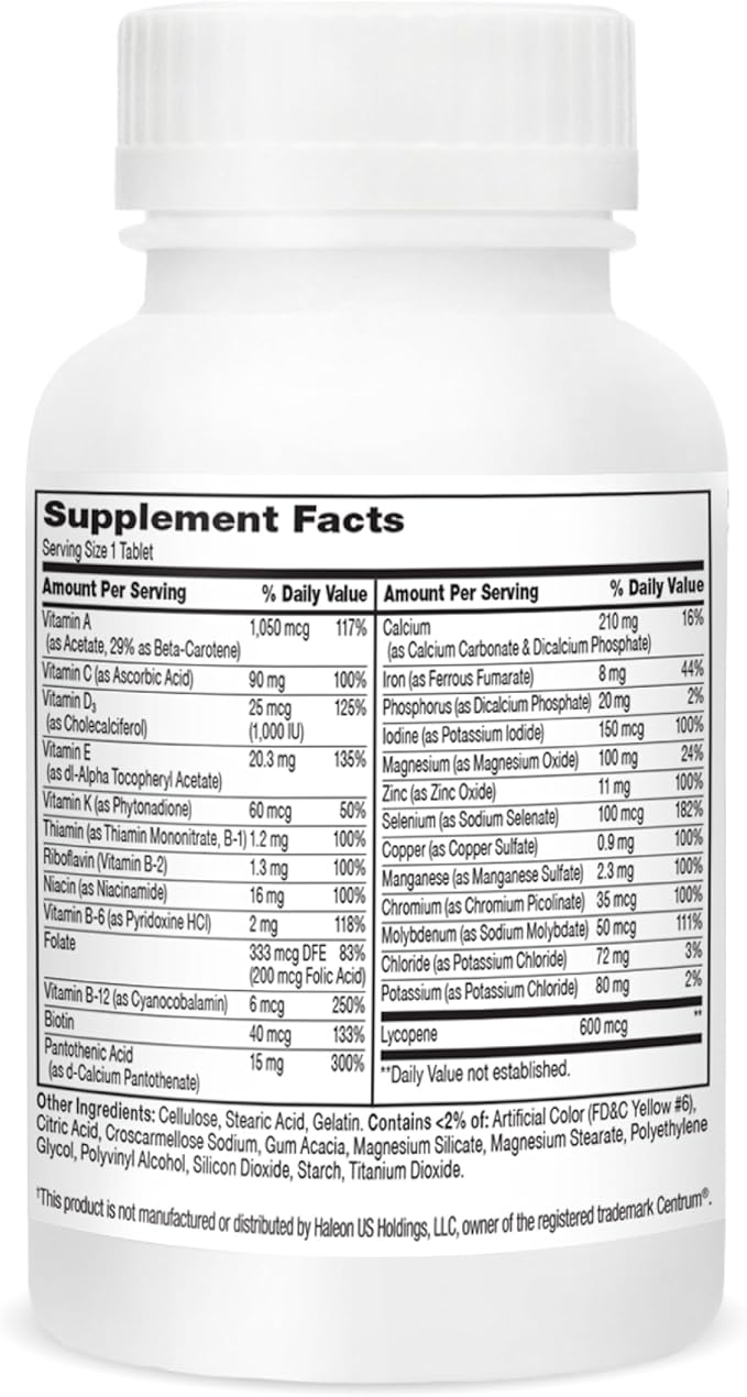 21st Century Sentry Men Multivitamin, 120 Count