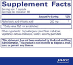 Pure Encapsulations Alpha Lipoic Acid 200 mg - 200mg ALA - Liver & Antioxidant Support* - for Nerve Health & Carb Metabolism - Vegan & Non-GMO Supplement - 60 Capsules