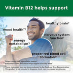 Nature Made B-12 1000 mcg Micro-Lozenges Cherry Flavor 50 ea (Pack of 2)
