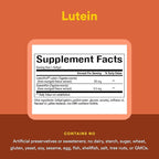 Natural Factors - Lutein 20mg, Natural Antioxidant to Support Eye Health, 30 Soft Gels