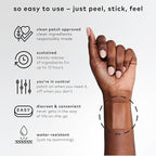The Good Patch B12 Awake Patch, Natural Patch with Caffeine, B12, and Green Tea Extract, Plant Powered Wearable Wellness, Helps to Promote Energy (24 Total Patches)